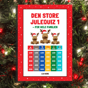 Den Store Julequiz 1 - For Hele Familien - Lou Noire - Cover