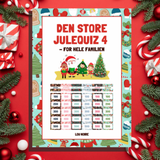 Den Store Julequiz 4 - for hele familien - Lou Noire - Cover